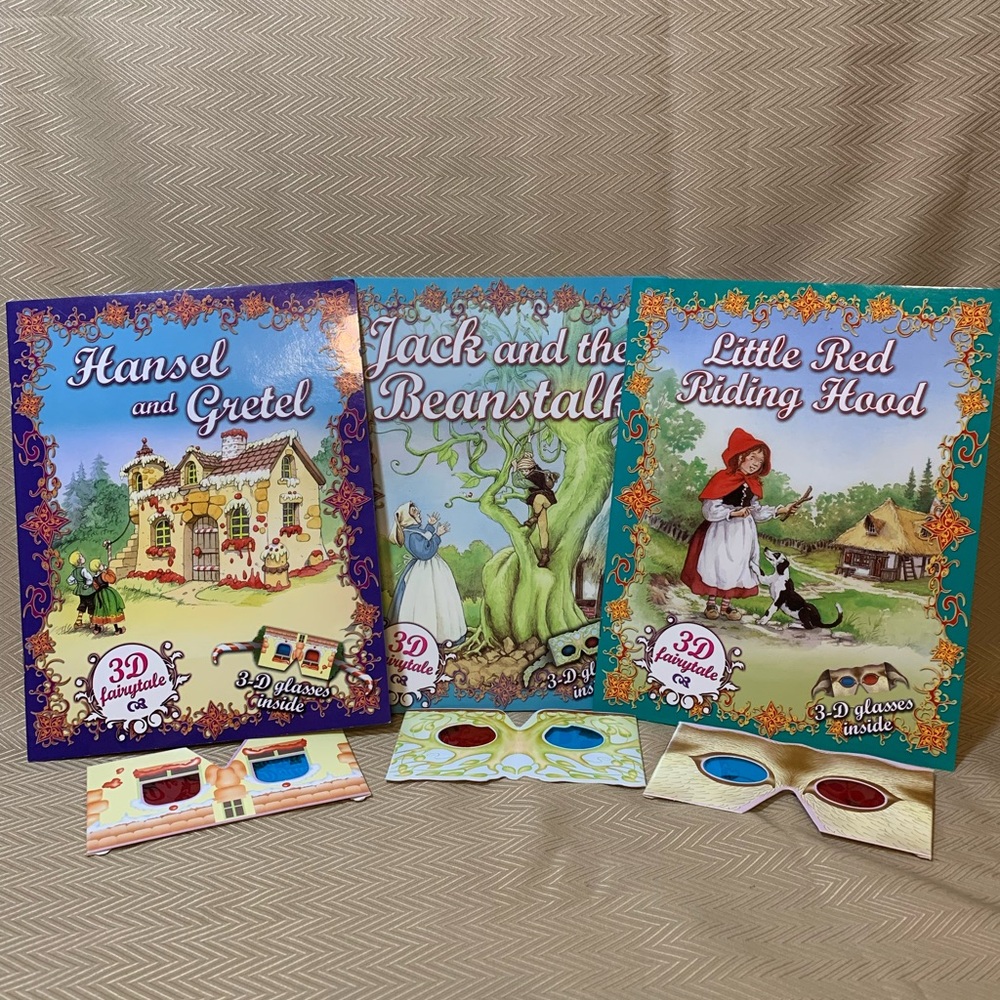 3D Fairy Tale Book Set